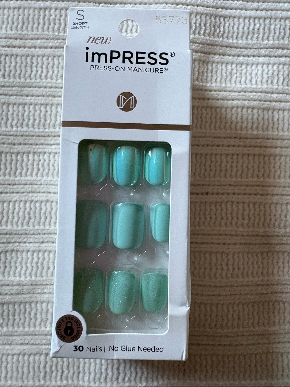 imPRESS Press-On Manicure Set in Mint Teal Mix